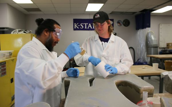 K-State Salina's Composites Club student organization is leading the way in composites education